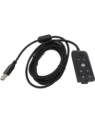 Adaptador de Audio USB a Jack 3.5mm Dpofirs 2m