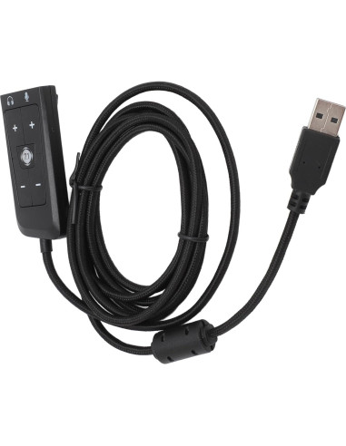 Adaptador de Audio USB a Jack 3.5mm Dpofirs 2m