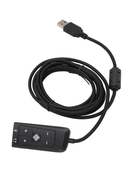 Adaptador de Audio USB a Jack 3.5mm Dpofirs 2m