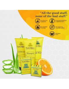 Jabón Espumoso para Manos Naked Bee Miel de Flor de Naranja 1.89kg 2