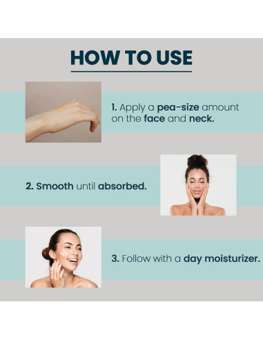 Suero Facial Antienvejecimiento BelleCte 30ml - Vitamina C3 Orgánica