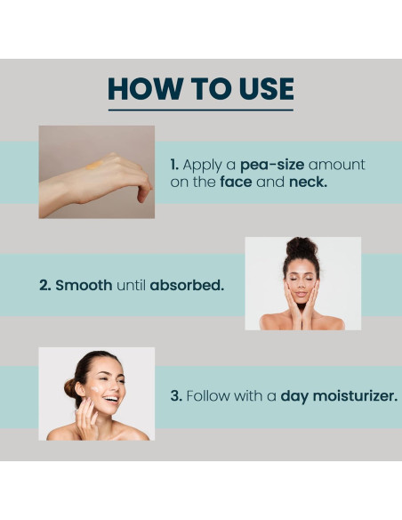 Suero Facial Antienvejecimiento BelleCte 30ml - Vitamina C3 Orgánica