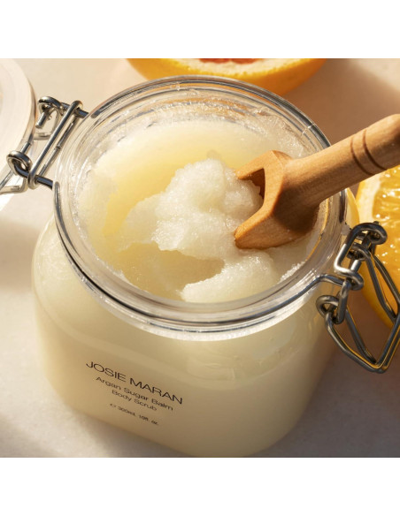 Exfoliante Corporal Josie Maran con Azúcar y Aceite de Argán 283.5 g