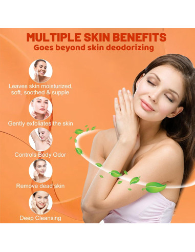 Jabón de Persimón Natural Yoniagood 2 Piezas 300g Control Olores