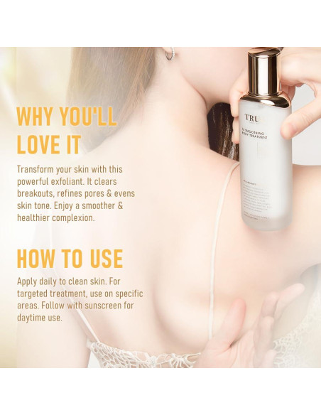 Tratamiento Corporal Suavizante TRUU - Exfoliación Avanzada 121.9 ml