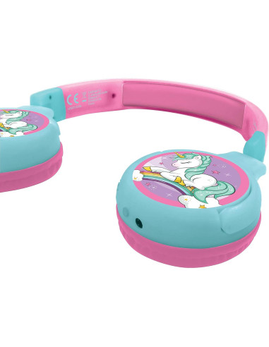 Auriculares Bluetooth Lexibook Unicorn 2-en-1 para Niños