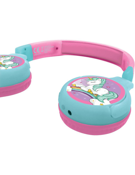 Auriculares Bluetooth Lexibook Unicorn 2-en-1 para Niños