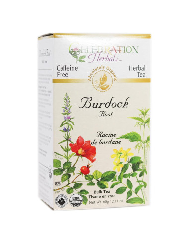 Raíz de Bardana Orgánica 60 g Celebration Herbals