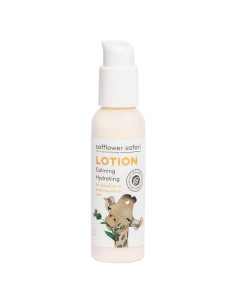 Loción Hidratante para Bebés Safflower Safari 85g - Natural y Hipoalergénica