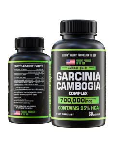 Suplemento Garcinia Cambogia HERBIFY 60 Cápsulas Energía y Digestión