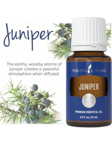 Aceite Esencial de Enebro Young Living 15ml - Aroma Dulce y Amaderado