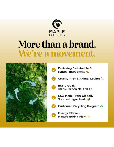 Loción Corporal Hidratante para Mujeres Maple Holistics 358g