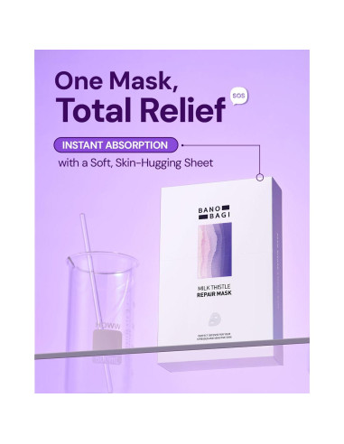 Kit de Cuidado de Piel Coreano Dermameal - Mascarilla y Suero