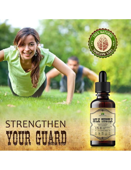 Extracto de Cardo Mariano HERBALICIOUS 59 ml - Suplemento Hepático