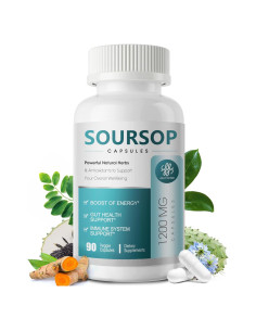 Cápsulas de Graviola Soursop iMATCHME 90 Unidades Antioxidante