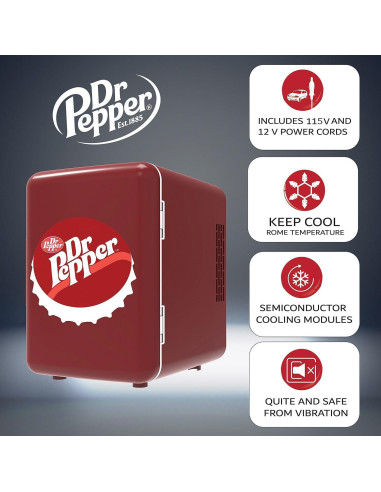Mini Refrigerador Portátil Curtis MIS153DRP 4L Ecológico