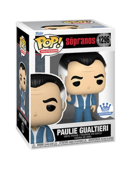 Funko POP! Paulie Gualtieri Los Soprano Exclusivo 10.5cm