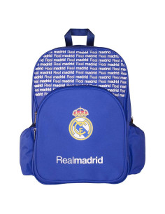 Mochila Oficial Real Madrid Maccabi 17L Acolchada Azul