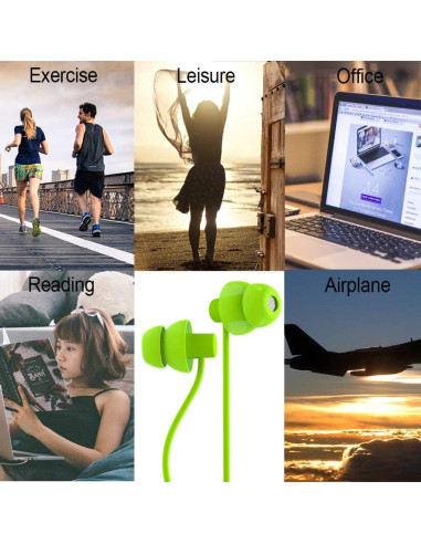 Auriculares con Cable MAXROCK 103AGN Silicona Suave 20Hz-20kHz