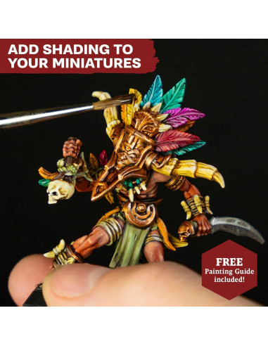 Conjunto de Pinturas Acrílicas Washes Fanatic The Army Painter 10x18ml