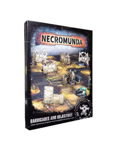 Barricadas y Objetivos de Necromunda GAMES WORKSHOP 40 Miniaturas