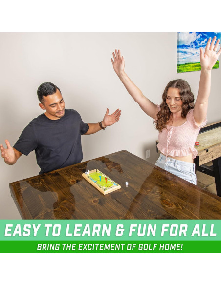 Juego de Mesa GoSports Par 4 Dice - Diversión para 2-4 Jugadores