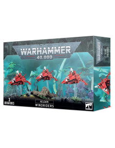 Miniatura Aeldari Windriders Warhammer 40K - Jetbikes 72 Piezas