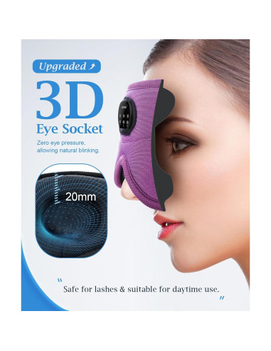 Auriculares Bluetooth para dormir ZHENYEMEI con ruido blanco