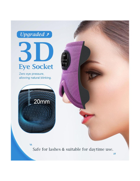 Auriculares Bluetooth para dormir ZHENYEMEI con ruido blanco