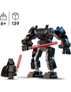 LEGO Star Wars Mecca de Darth Vader 75368, Juguete 12 cm 2