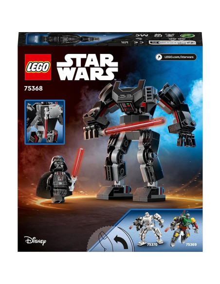 LEGO Star Wars Mecca de Darth Vader 75368, Juguete 12 cm LEGO Star Wars Mecca de Darth Vader 75368, Juguete 12 cm