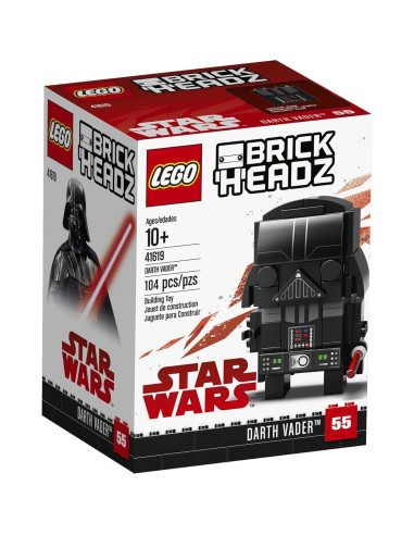 LEGO BrickHeadz Darth Vader 41619 - 104 Piezas, 7 cm