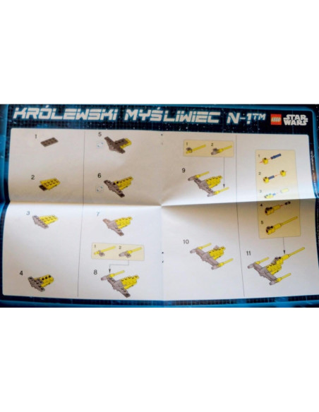 LEGO Star Wars Caza Estelar Naboo Micro Set 34 Piezas