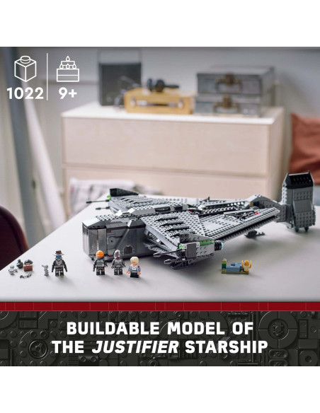 LEGO Star Wars The Justifier 75323, Nave Espacial 1022 Piezas LEGO Star Wars The Justifier 75323, Nave Espacial 1022 Piezas