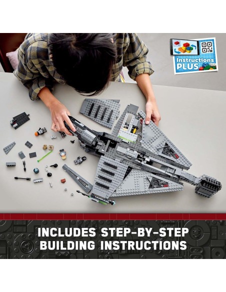 LEGO Star Wars The Justifier 75323, Nave Espacial 1022 Piezas LEGO Star Wars The Justifier 75323, Nave Espacial 1022 Piezas