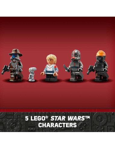 LEGO Star Wars The Justifier 75323, Nave Espacial 1022 Piezas