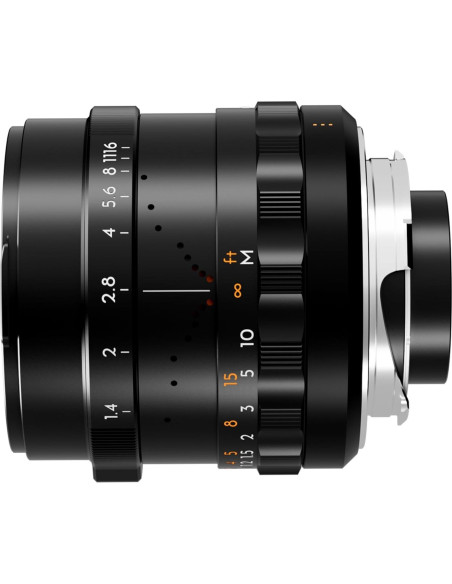 Lente Simera 28mm f1.4 para Leica M - Negro