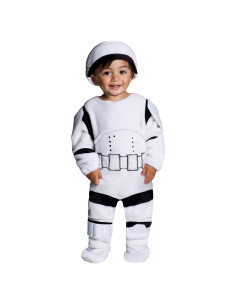 Disfraz de peluche deluxe Stormtrooper Rubie's para bebés 6-12 meses
