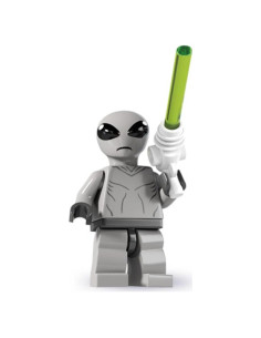 Minifigura Coleccionable Lego Alienígena Clásico Serie 6