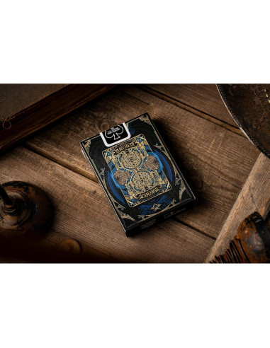 Baraja de Cartas Bicycle Mayhem Azul Tamaño Poker 100% Personalizada