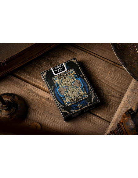 Baraja de Cartas Bicycle Mayhem Azul Tamaño Poker 100% Personalizada