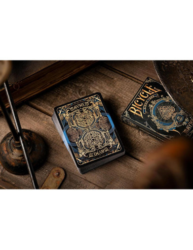 Baraja de Cartas Bicycle Mayhem Azul Tamaño Poker 100% Personalizada