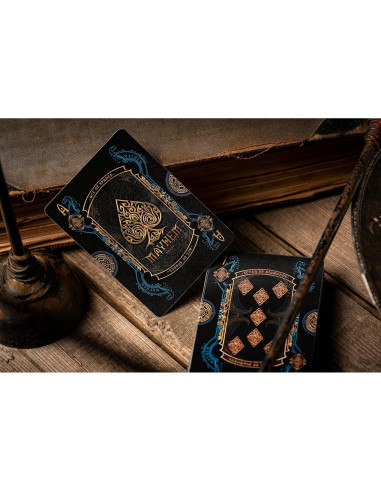 Baraja de Cartas Bicycle Mayhem Azul Tamaño Poker 100% Personalizada