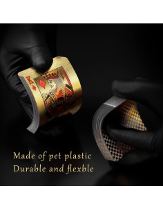 2 Barajas de Cartas de Juego Foil Zayvor - Impermeables y Duraderas 2