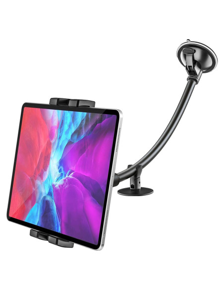 Soporte para Tablet en Parabrisas Woleyi, Brazo Largo 30 cm