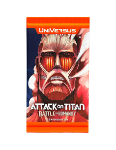 Juego de Cartas Coleccionables UniVersus Ataque de los Titanes - 24 Paquetes de Refuerzo 2