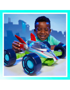 Vehículo Convertible PJ Masks Power Heroes Catboy 3 en 1 2