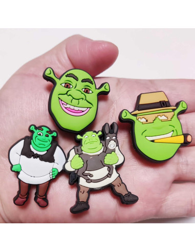 Encantos de Zapato Oídos Decorativos PVC 18 Piezas