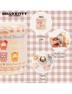 Juguete Squishy Hamee Hello Kitty Oso Latte 1 Pc. Sorpresa 2