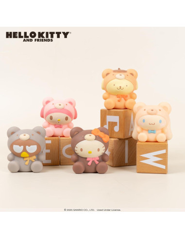 Juguete Squishy Hamee Hello Kitty Oso Latte 1 Pc. Sorpresa